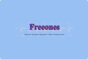First FreeOnes Website logo